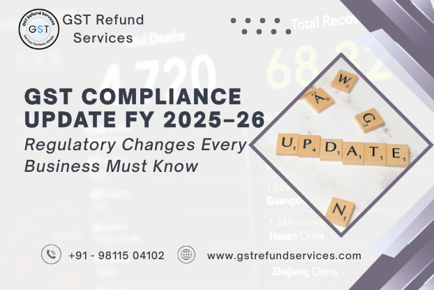 GST compliance updates FY 2025-26 covering e-invoicing expansion, ITC restrictions, GSTR-1 vs GSTR-3B reconciliation and AI-based scrutiny